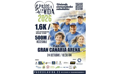 Carrera/Caminata del Mayor «Pasos x la Vida» Gran Canaria 2026